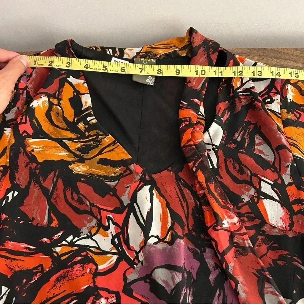 ❤️ Taylor Floral Flowy Season changes Dress Size 8 - Picture 9 of 13